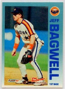 Jeff Bagwell 1992 Fleer Citgo The Performer Series Mint Card  #19