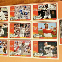 2014 Topps Heritage Baseball Flashbacks Insert Set with Sandy Koufax, Roberto Clemente, Willie Mays+