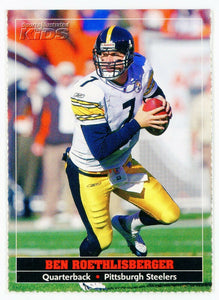 Ben Roethlisberger 2005 Sports Illustrated For Kids Perforated Series Mint Card #452
