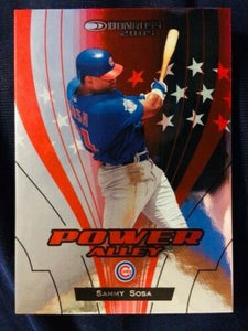 Sammy Sosa 2005 Donruss Power Alley Red 1515/2500 made Series Mint Card #PA-22