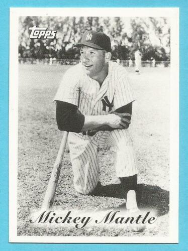 Mickey Mantle 1996 Topps Mickey Mantle Foundation Series Mint Card