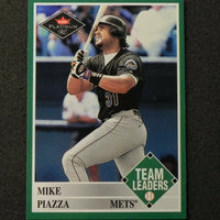 Mike Piazza 2001 Fleer Platinum Team Leaders Series Mint Card #443