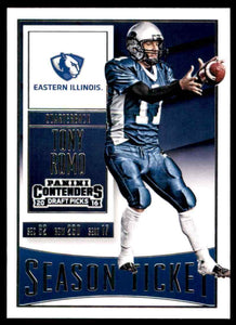 Tony Romo 2016 Panini Contenders Draft Picks Season Ticket Series Mint Card #96