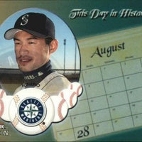 Ichiro Suzuki 2002 Fleer Tradition Update This Day In History  Series Mint Card #U21