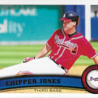 Chipper Jones 2011 Topps Series Mint Card  #169