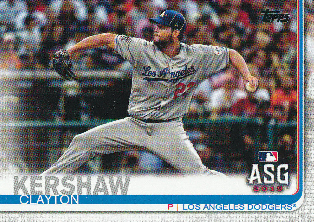 Clayton Kershaw 2019 Topps Update All-Star Game Series Mint Card #US284