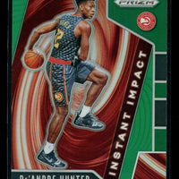 De’Andre Hunter 2019 2020 Prizm Instant Impact GREEN version Series Mint ROOKIE Card #4