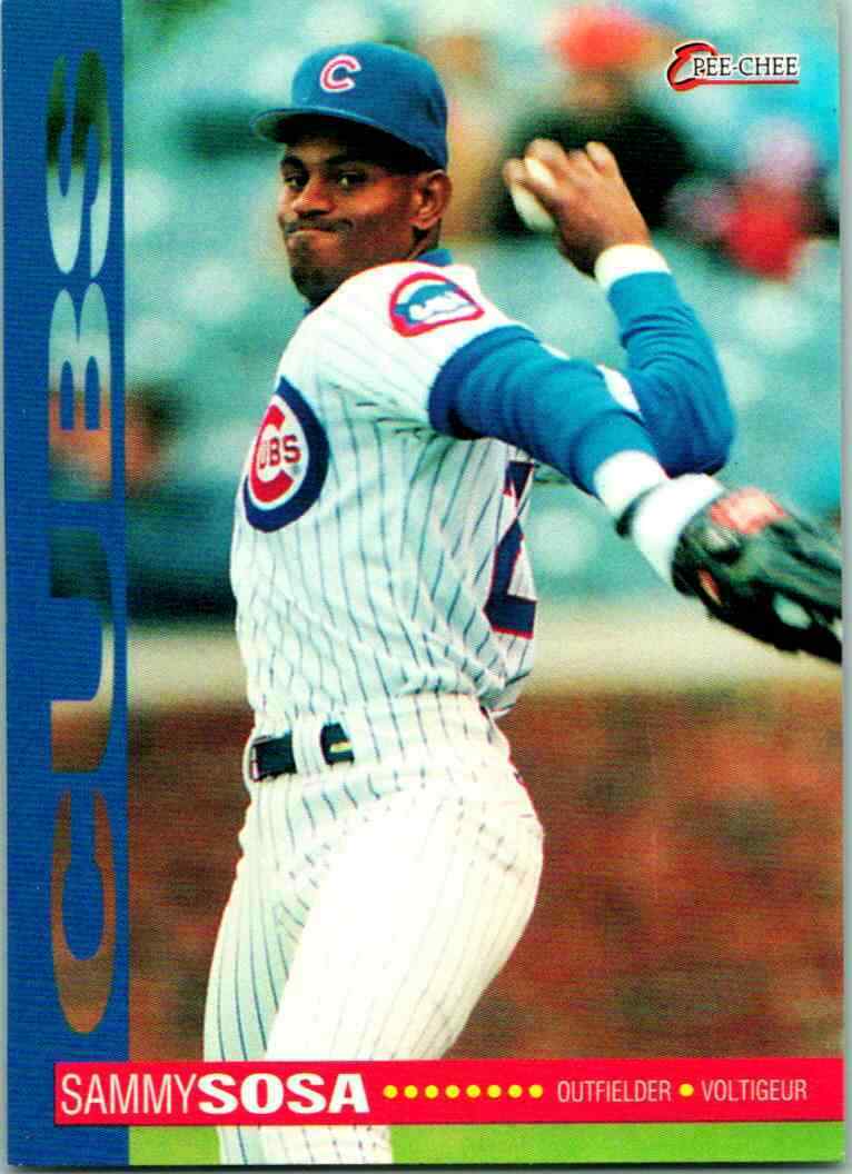 Sammy Sosa 1994 O-Pee-Chee Series Mint Card  #161