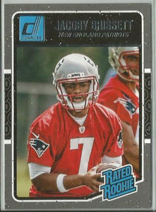 Jacoby Brissett 2016 Donruss Rated Rookie Series Mint ROOKIE Card #370