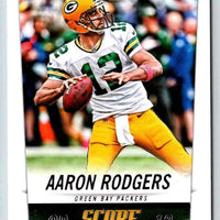 Aaron Rodgers 2014 Score Series Mint Card #80