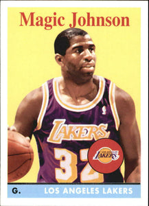 Magic Johnson 2008 2009 Topps 1958-59 Variations Series Mint Card #174