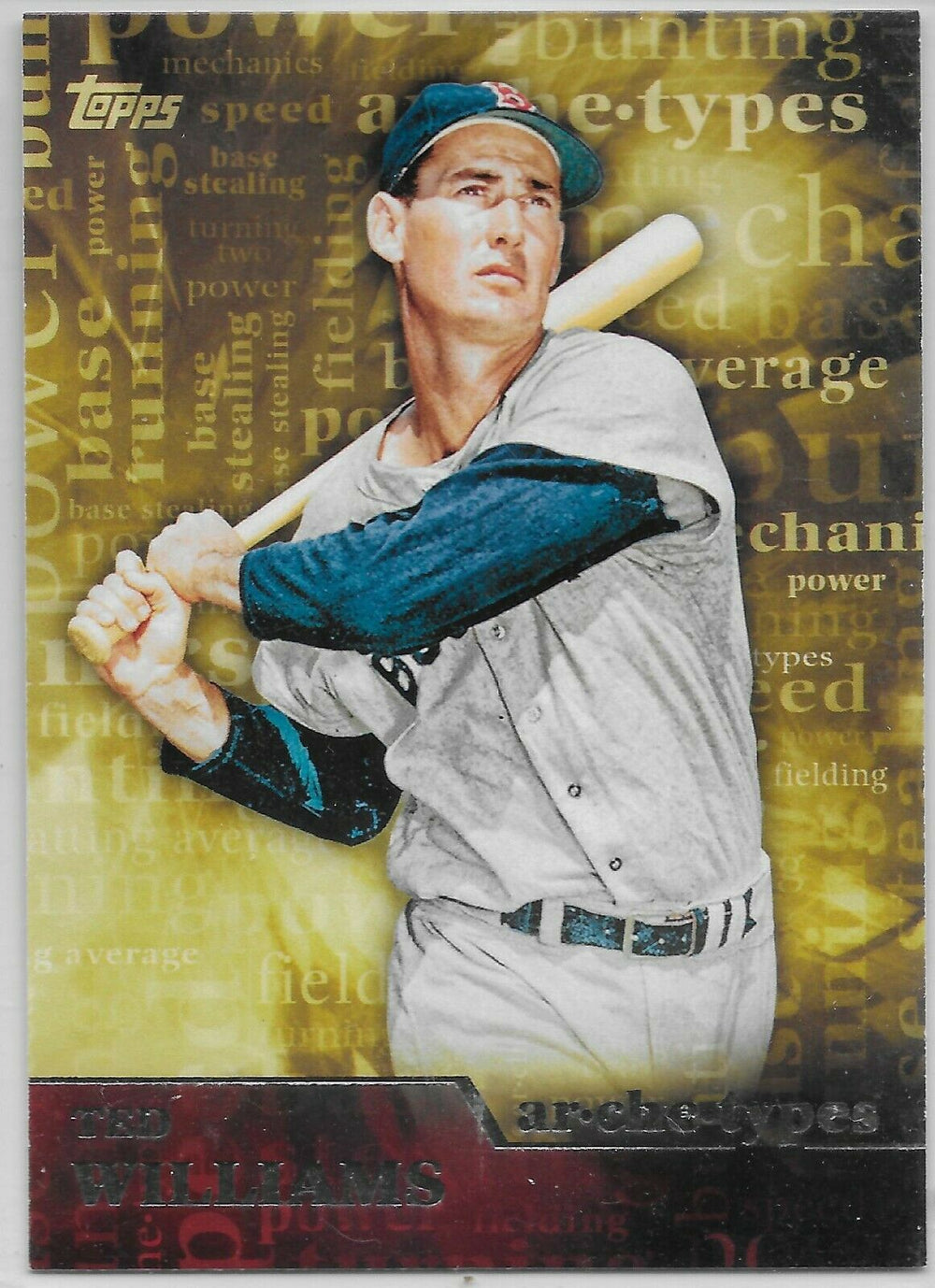 Ted Williams 2015 Topps Archetypes Series Mint Card  #A-18