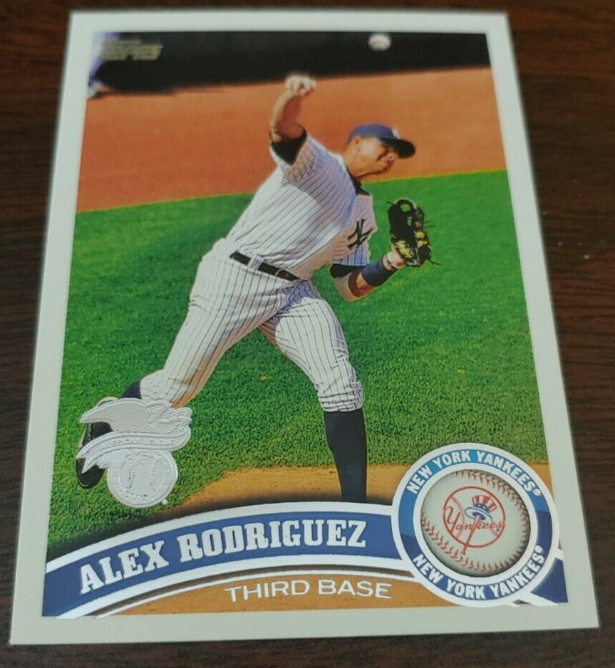 Alex Rodriguez  2011 Topps American League All-Stars Silver Logo Series Mint Card  #AL7