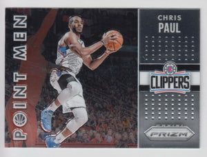 Chris Paul 2015 2016 Panini Prizm Point Men Series Mint Card #15