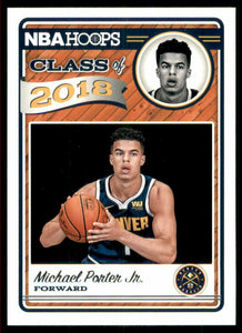 Michael Porter Jr 2018 2019 Panini NBA Hoops Class Of 2018 Series Mint ROOKIE Card #14