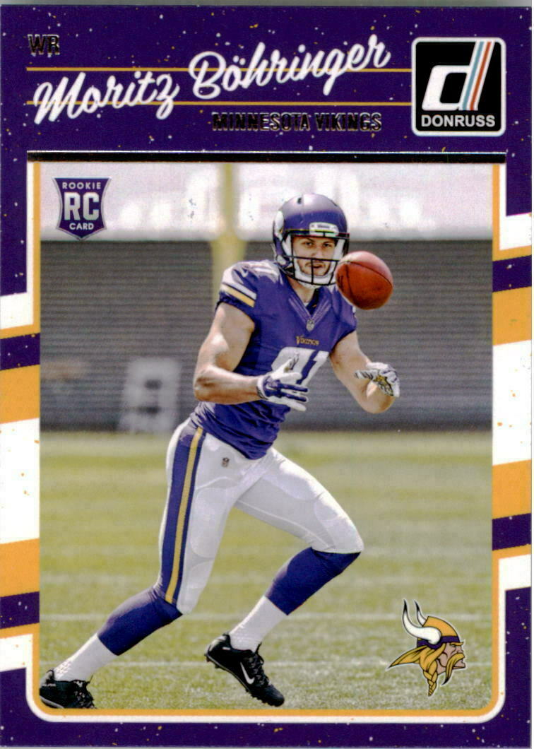 Moritz Bohringer 2016 Donruss Series Mint ROOKIE Card #333