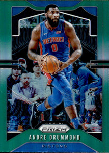 Andre Drummond 2019 2020 Panini Prizm Green Series Mint Card #92