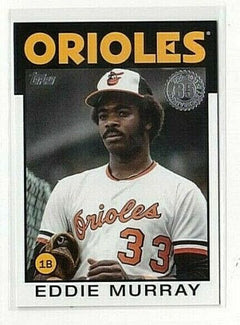 Eddie Murray 2021 Topps 1986 35th Anniversary Series Mint Card #86B-23