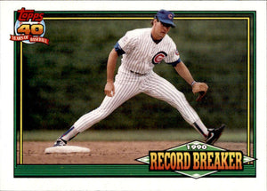 Ryne Sandberg 1991 O-Pee-Chee Record Breaker  Series Mint Card #7