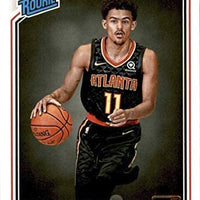 Trae Young 2018 2019 Panini Donruss Rated Rookie Series Mint Rookie Card #198