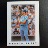 George Brett 1986 Topps League Leader Mini Series Mint Card #18