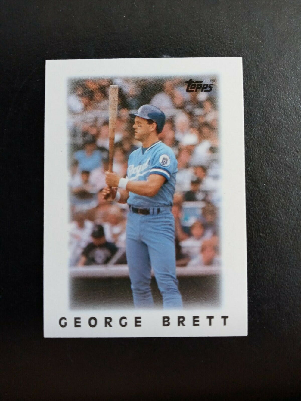 George Brett 1986 Topps League Leader Mini Series Mint Card #18