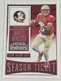 Jameis Winston 2016 Panini Contenders Draft Picks Season Ticket Series Mint Card #45