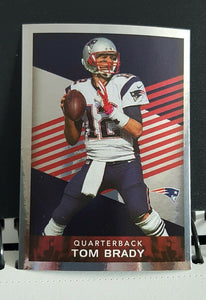 Tom Brady 2015 Panini NFL Foil Sticker Series Mint Card #044