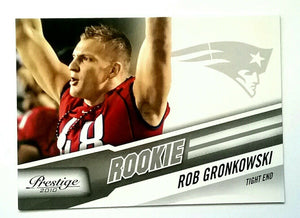Rob Gronkowski 2010 Panini Prestige NFL Football Mint Rookie Card #283