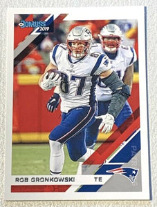 Rob Gronkowski 2019 Donruss NFL Football Mint Card #164