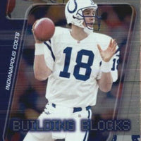 Peyton Manning 2000 Score Building Blocks Series Mint Card #BB28
