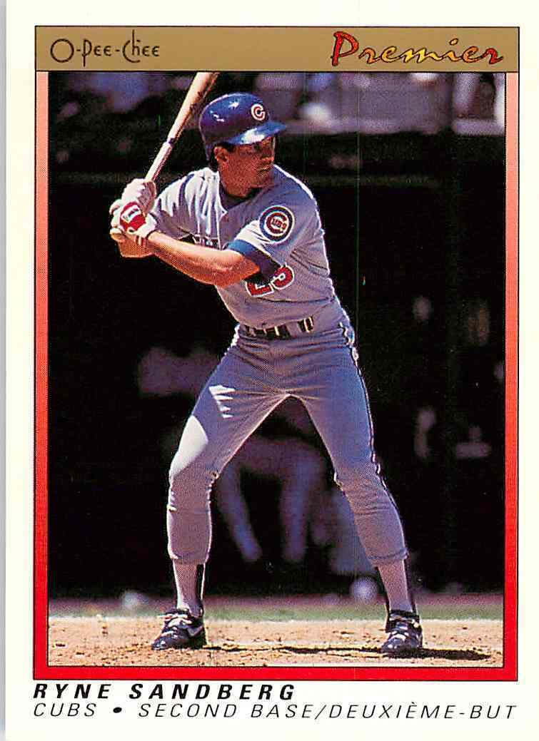 Ryne Sandberg 1991 O-Pee-Chee  Series Mint Card #103