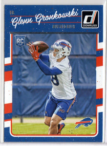 Glenn Gronkowski 2016 Donruss Series Mint ROOKIE Card #317