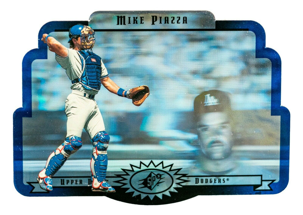 Mike Piazza 1996 Upper Deck SPx Hologram Die-Cut Series Mint Card #33
