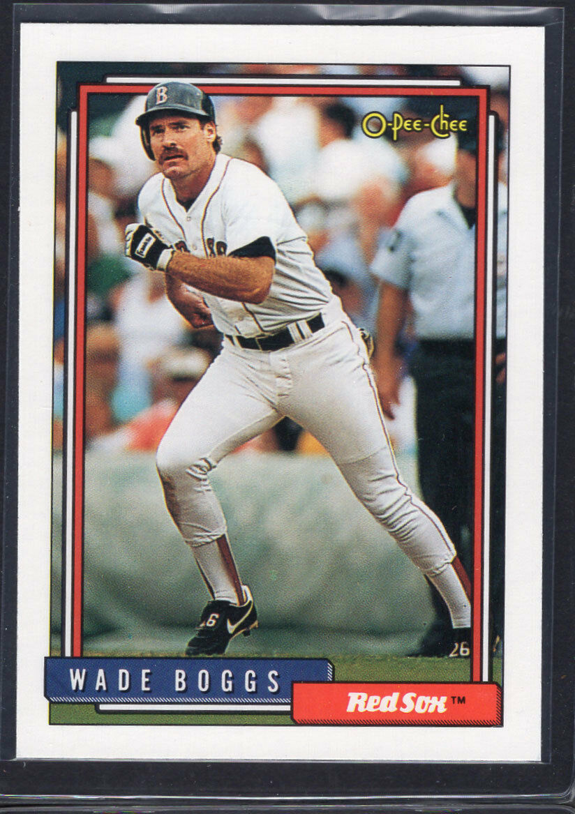 Wade Boggs 1992 O-Pee-Chee Series Mint Card #10
