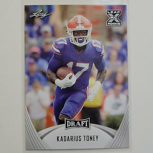 Kadarius Toney 2021 Leaf Draft Rookie Card #36