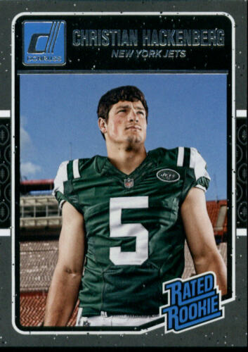 Christian Hackenberg 2016 Donruss Rated Rookie Series Mint ROOKIE Card #358