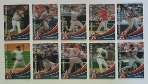 2011 Topps Opening Day "Opening Day Stars" Insert Set with Pujols+