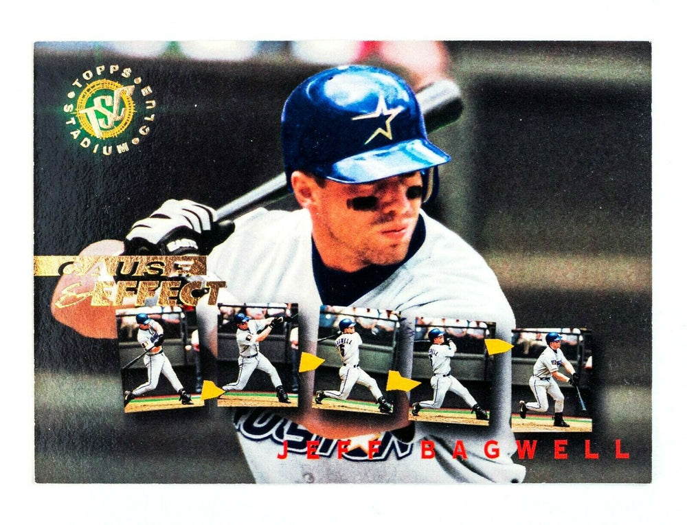 Jeff Bagwell 1995 Stadium Club Cause & Effect Series Mint Card #240