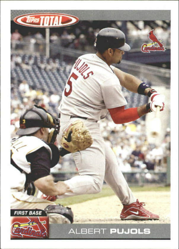 Albert Pujols 2004 Topps Total Team Checklists Series Mint Card  #TTC27