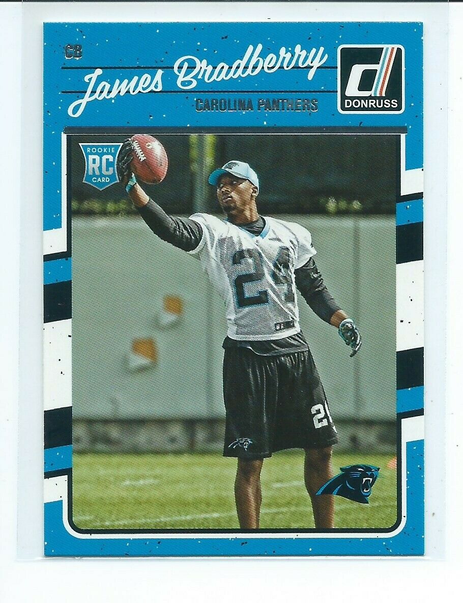 James Bradberry 2016 Donruss Series Mint ROOKIE Card #319