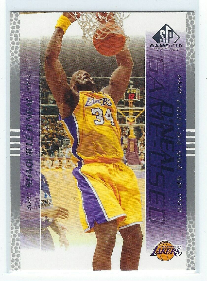 Shaquille O'Neal 2003 2004 SP Game Used Series Mint Card #40