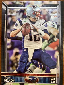 Tom Brady 2015 Topps Series Mint Card #125