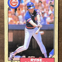 Ryne Sandberg 1987 Topps Series Mint Card #680