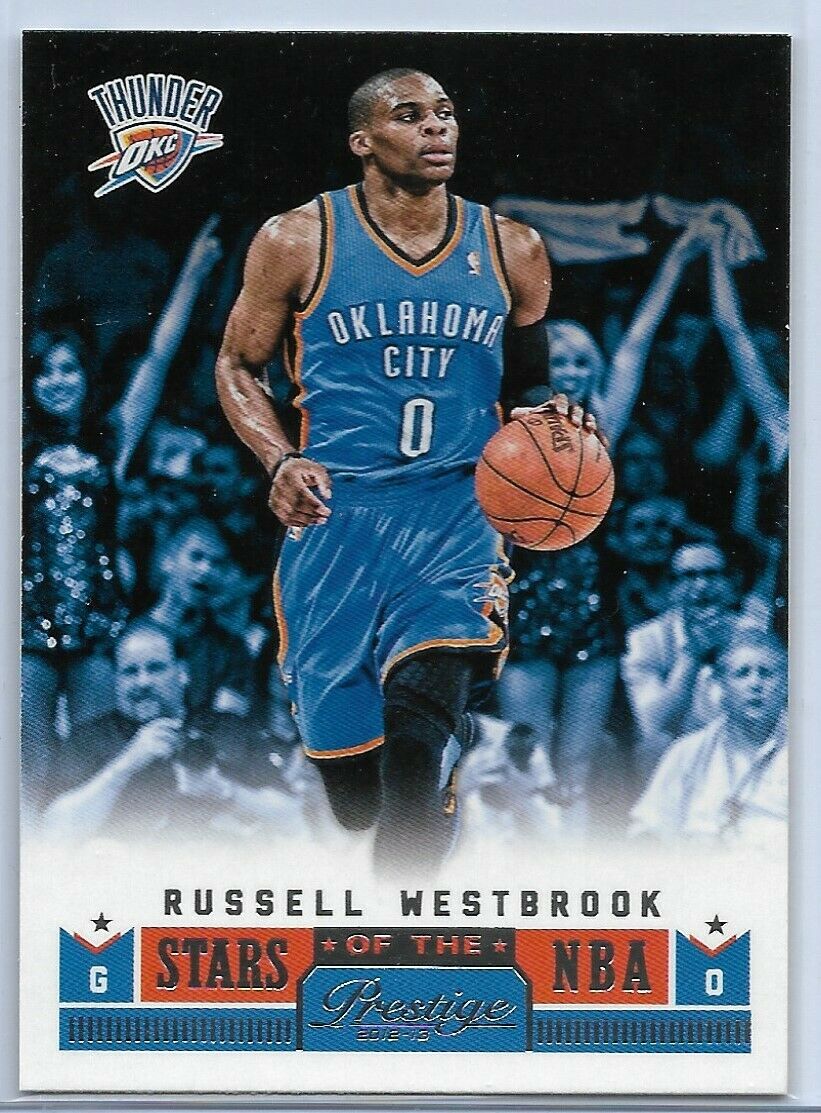 Russell Westbrook 2012 2013 Panini Prestige Stars of the NBA Series Mint Card #1