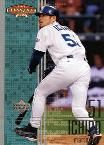 Ichiro Suzuki 2002 Upper Deck Ballpark Idols Series Mint Card #33