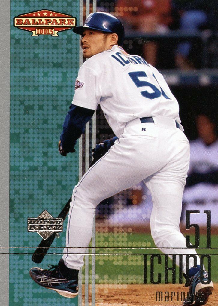 Ichiro Suzuki 2002 Upper Deck Ballpark Idols Series Mint Card #33