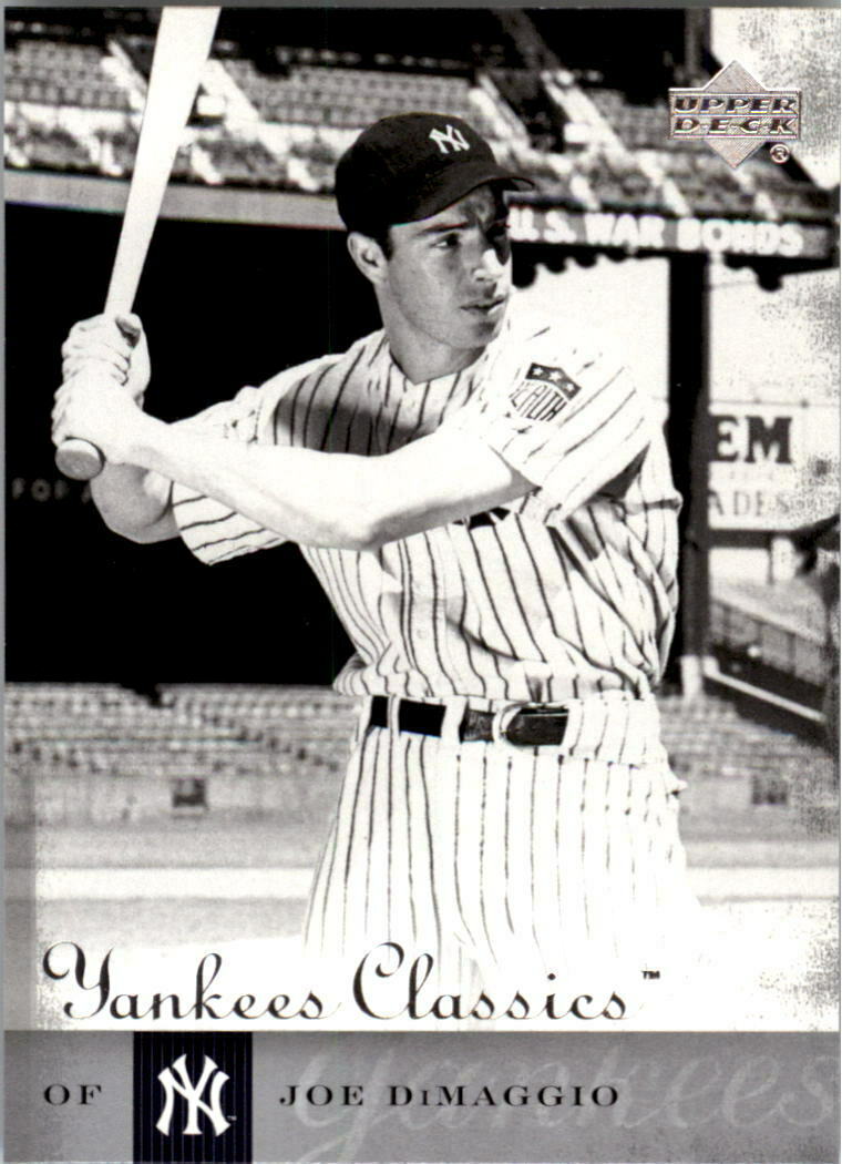 Joe DiMaggio 2004 Upper Deck Yankees Classics Series Mint Card #78