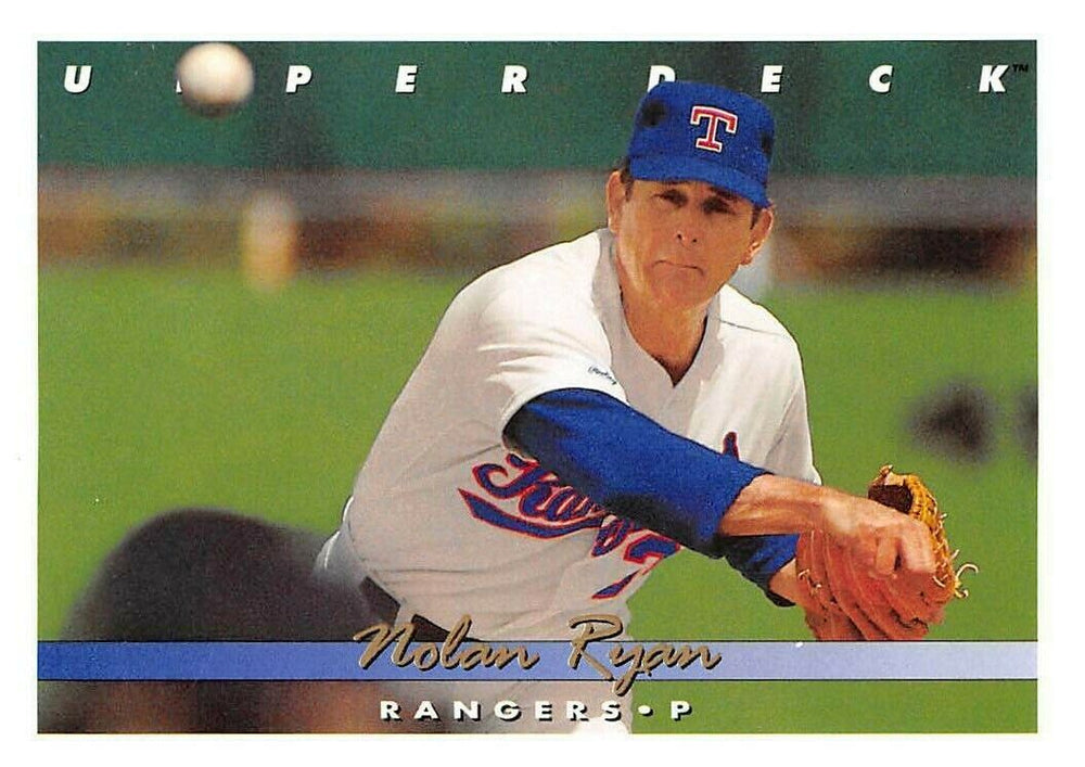 Nolan Ryan 1993 Upper Deck Series Mint Card  #155