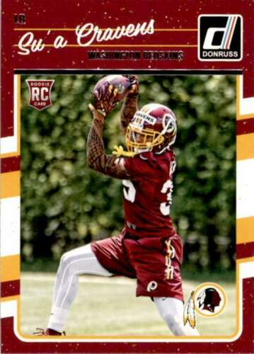 Su'a Cravens 2016 Donruss Series Mint ROOKIE Card #342